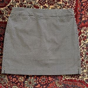 Black and White Skort